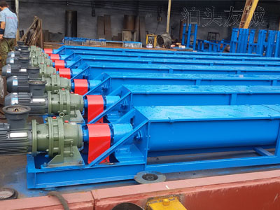 泥漿不落地專(zhuān)用螺旋輸送機(jī)